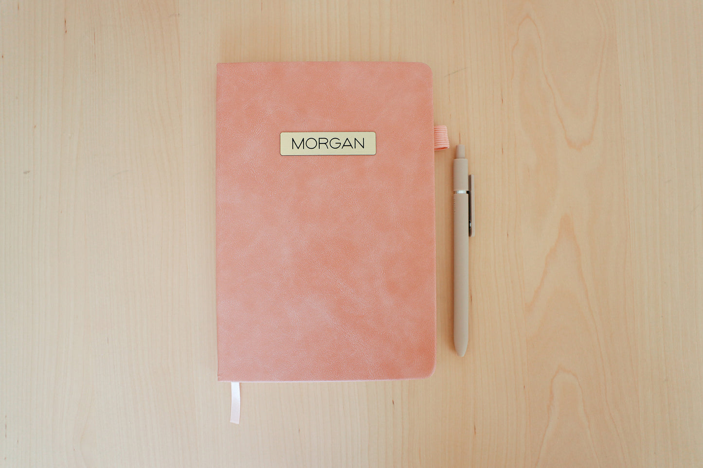 Custom Personalized A5 Vegan Leather Journal