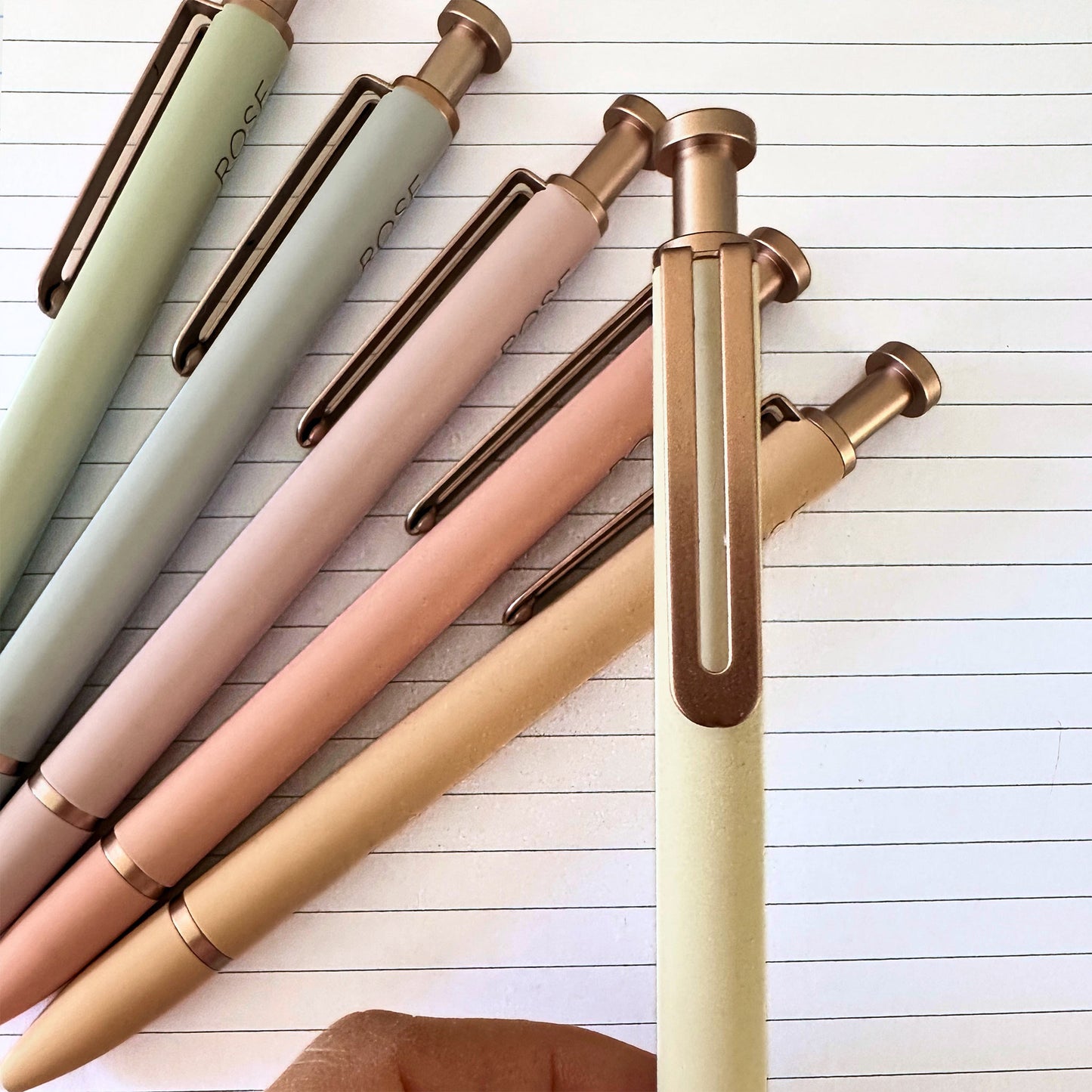 Custom Engraved Ballpoint Pens - Set of 6