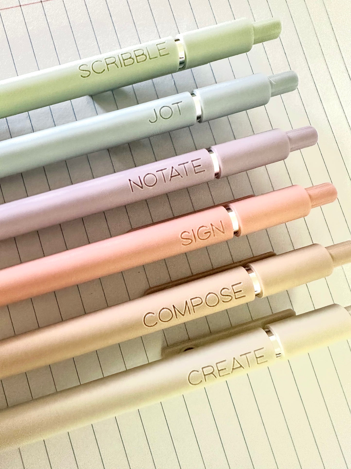 6-Pen Gift Set | Clever Ways to Write Soft Touch Gel Pens