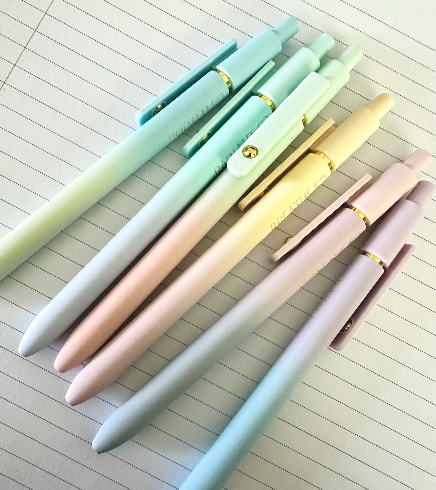 6-Pen Gift Set | Unhinged But High-Functioning Soft-Touch Gel Pens