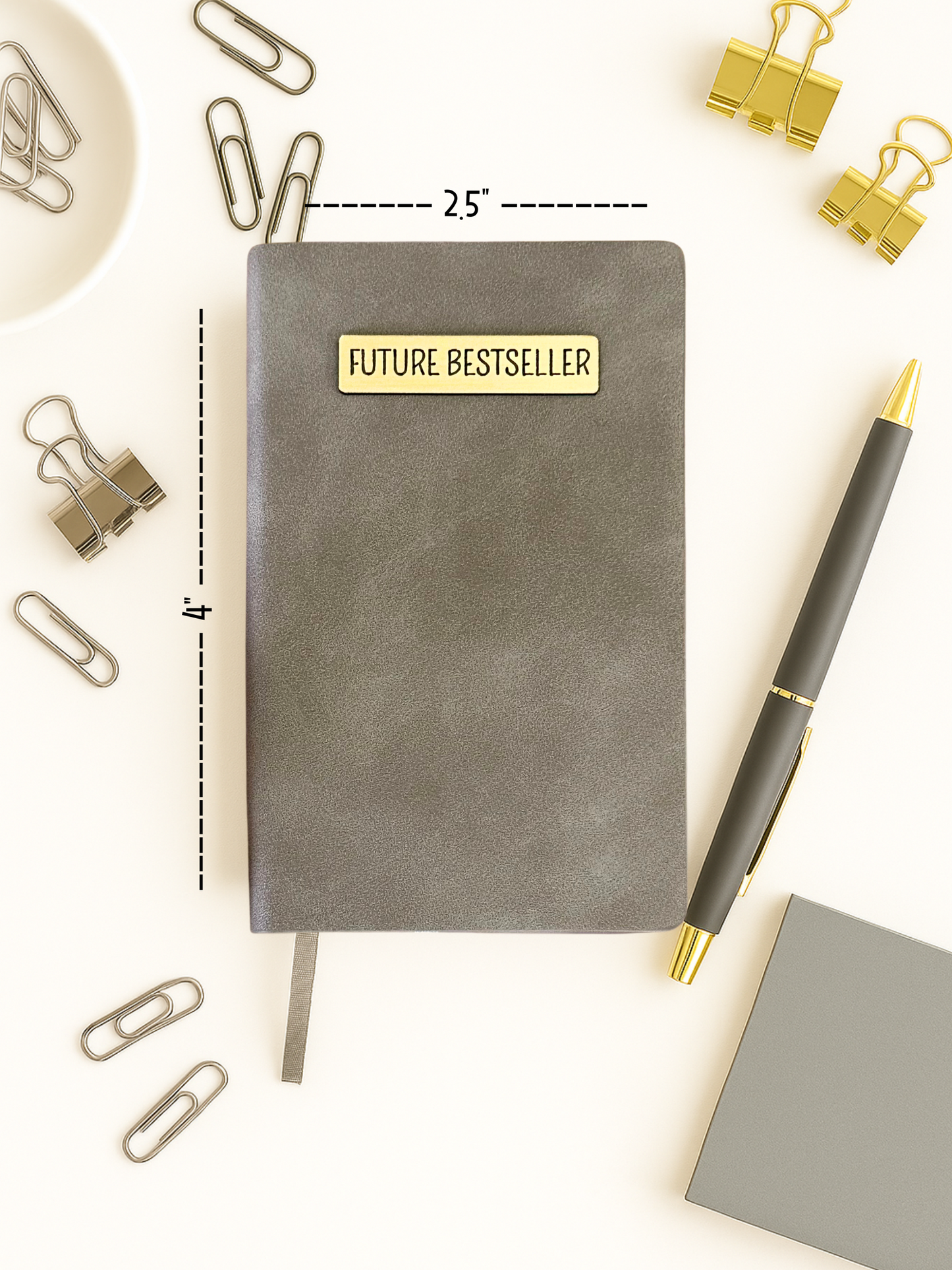 Mini Memos™️ Journal｜Future Bestseller Small Faux Leather Pocket Notebook