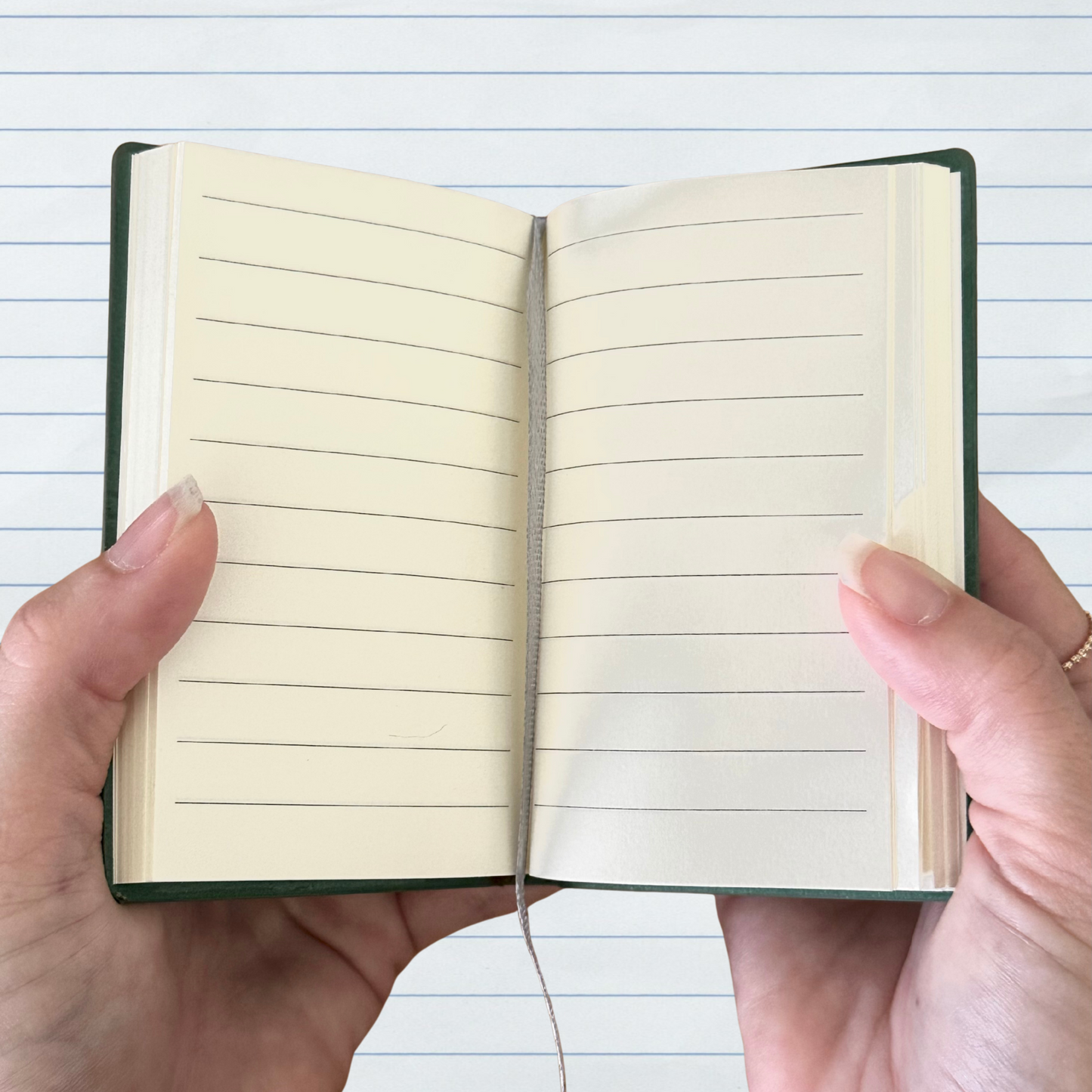 Mini Memos™️ Journal｜Emotional Support Notes Small Faux Leather Pocket Notebook