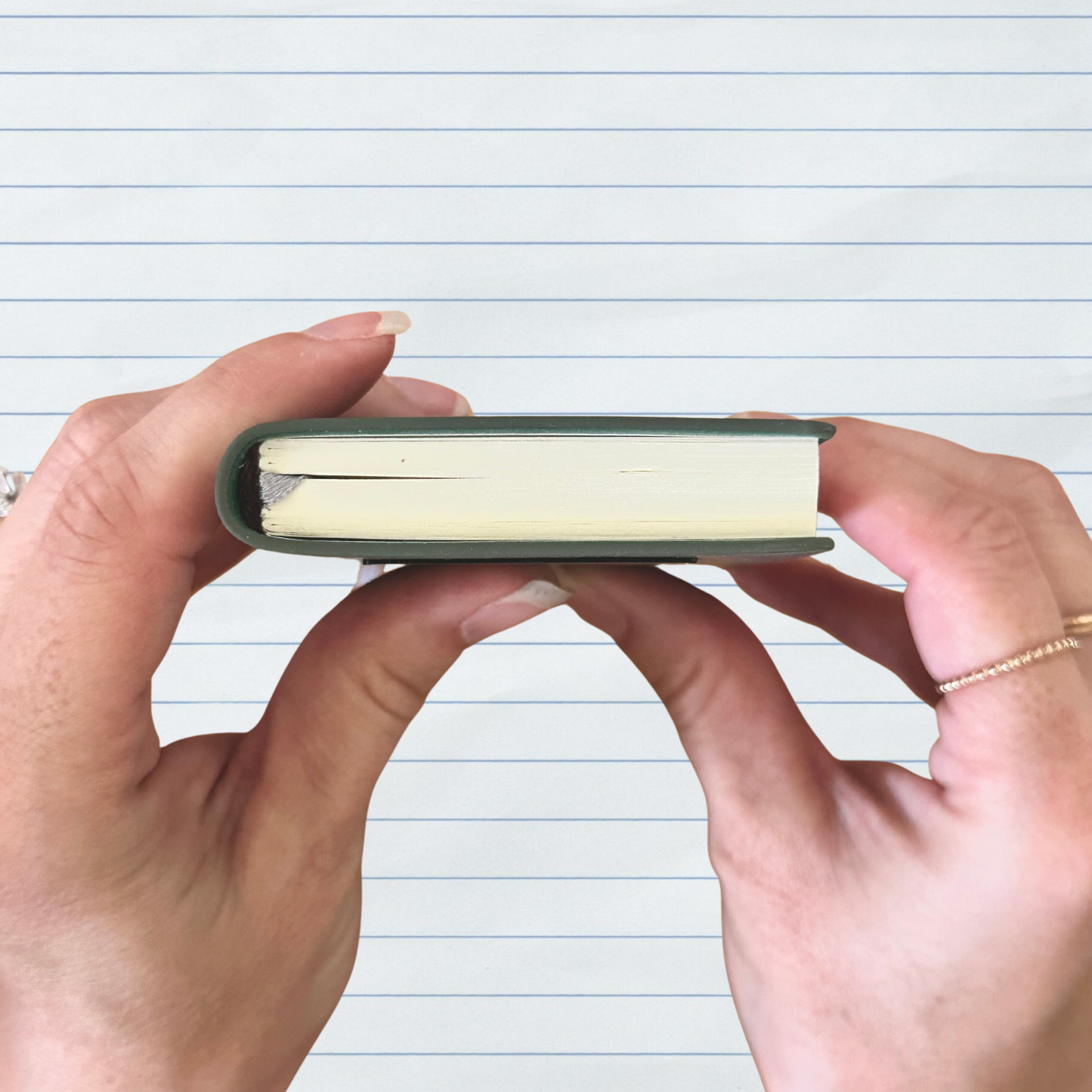 Mini Memos™️ Journal｜Emotional Support Notes Small Faux Leather Pocket Notebook