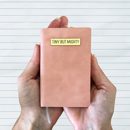 Mini Memos™️ Journal｜Tiny But Mighty Small Faux Leather Pocket Notebook