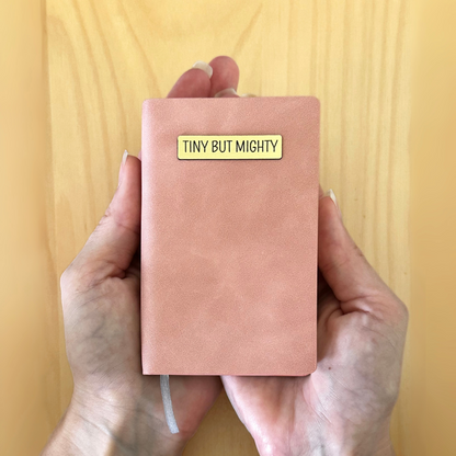 Mini Memos™️ Journal｜Tiny But Mighty Small Faux Leather Pocket Notebook